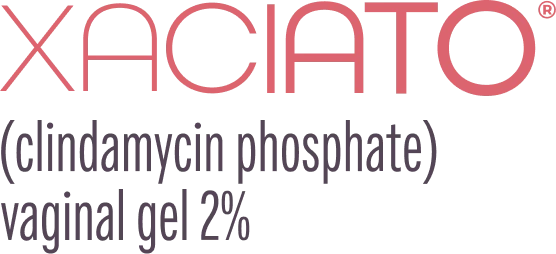 XACIATO™ (clindamycin phosphate) Vaginal Gel 2% Logo